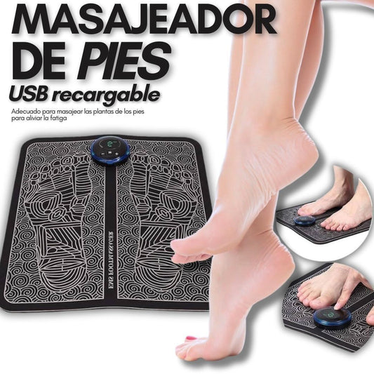 Masajeador de Pies Eléctrico Shiatsu con Calor – Relajación Total en Casa