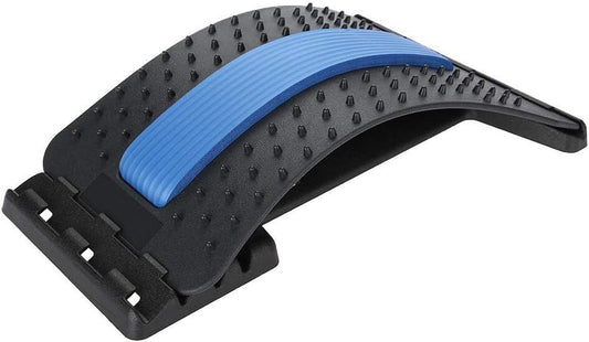 Masajeador y Estirador de Espalda con Acupresión – Alivio Lumbar