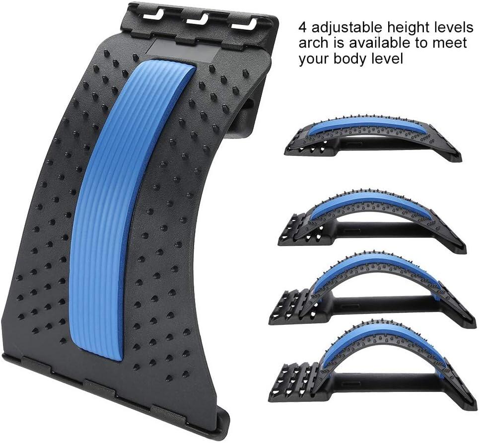 Masajeador y Estirador de Espalda con Acupresión – Alivio Lumbar